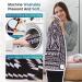 XL Electric Heating Pad for Back Pain Relief - 12x47 Large with 6 Heat Settings and Auto Off - Ideal for Period Cramps, Neck, and Shoulders - Black - Buy Online on GoSupps.com