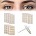 Slide stripes double eyelid stripes loopholes tapes eyelid stripes double-side eyelid tapes eyelid stripes invisible waterproof eyelid adhesive tape with tweezers forked fork rod (480pcs)