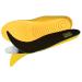MEGAComfort PAM Puncture Resistant Insoles  Dual Layer 100% Memory Foam and Flexible Steel Plate for Enhanced Safety  Comfort and Protection  Men's Size 14-15  Yellow/Black Men's 14-15 Yellow/Black