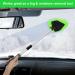 Xindell Car Window Cleaner - 24 Windshield Cleaning Tool with Spray Bottle & Microfiber Bonnet | Pull-Out Car Wash Kit with Long Soft Sponge Handle - Buy Online on GoSupps.com