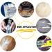 Non-Scratch Oven Hob Glass and Cooktop Cleaning Tool with 15 Spare Units Multi-Purpose Ideal for Ceramic Hobs Glass Doors Windows and Painted Surfaces - Buy Online on GoSupps.com