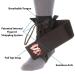 Swede-O Inner Lok 8 Ankle Brace - Black | Support & Stability for Small Sizes - Shop Internationally - Buy Online on GoSupps.com
