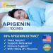 Apigenin 100mg with L-Theanine 100mg Gummies - Apigenin Supplement for Sleep - Natural Extract Gummy Alternative to Capsules Pills Powder & Tea - 2 Per Serving 90 Count (Pack of 1) - Buy Online on GoSupps.com