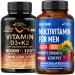 NUTRAHARMONY Vitamin D3 K2 & Multivitamins for Men Capsules
