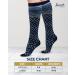 Pembrook Women's Compression Socks 6 Pack | Large Multicolored Graduated Support Stockings - Buy Online on GoSupps.com