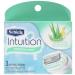 Schick Intuition Sensitive Care Razor Blade Refill Cartridges, 3 Count (Packaging may vary)