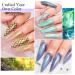 MTSSII Cat Eye Gel Polish Set - 6 Colors Chameleon Sparkle Magnetic Kit for DIY Manicure - Buy Online on GoSupps.com