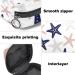 Starfish Print Sanitary Napkin Storage Bag - Portable Menstrual Period Pouch for Teen Girls and Women (Color 4) - Buy Online on GoSupps.com