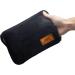 Electric Hot Water Bottle with Plush Lining - 500W Hand & Foot Warmer for Pain Relief | Ideal for Muscle Back & Menstrual Pain | Ed.Cl26n Black - Buy Online on GoSupps.com