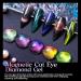 Mizhse Cat Eye UV Gel Nail Polish Set - 6 Vibrant Colors 9D Effect DIY Nail Art | Glitzer & Reflection | 10ml - Buy Online on GoSupps.com
