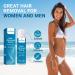 Hair Removal Spray Foam - 100% Natural Formula Painless & Effective Depilatory Cream for Body & Intimate Areas - Suitable for Women & Men - Buy Online on GoSupps.com