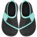 JIASUQI Kids Water Shoes Quick Dry Barefoot Aqua Socks - Black Blue Strip | 12/12.5 UK Child - Buy Online on GoSupps.com