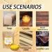 Furniture Wax Furniture Finish Wax Wood Polisher Beeswax Paste Wax for Woodwork Sofa Chairs Cabinets Tables Pochy - Buy Online on GoSupps.com
