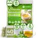 Lavendium Premium 40 Stevia Leaf Tea Bags 100% Natural and Pure from Stevia Leaves. Sugar Substitute for Tea Coffee. Zero Calorie Sweetener. No Sugar No Caffeine No Gluten Vegan.