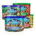 Blue Diamond Almonds Flavored Snack Nuts Variety Pack -Salt N' Vinegar and Wasabi & Soy Sauce Spicy Dill Sriracha Resealable Can (Pack of 4)