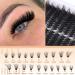 Shop Fluffy Cat Eye Mink Eyelash Clusters 80D DIY Extensions by Zanlufly | Thick & Durable Individual Lashes for Stunning Looks - Buy Online on GoSupps.com