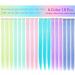 18 PCS Colored Hair Extensions 21Inch - Heat-Resistant Synthetic Crazy Hair Accessories - Clip-In Hair Highlights for Women - Multi-Colored - Ideal for Holiday Parties - Buy Online on GoSupps.com