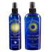 Solar Recover After Sun Moisturizing Spray + Hair Detangler Combo - 12oz Hydrating Facial and Body Mist for Sunburn Relief + 8oz All Natural Leave-In Conditioner - Moisturizing Spray for Everyday Use