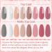 TopDirect Poly Nail Gel 8 Colors - Nail Extension Gel Set for Women - Nail Art Builder Gel Kit for Home - Pink, White, Red, Nude, Grey - Buy Online on GoSupps.com