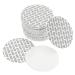 PATIKIL 67mm/2.64" Foam Lid Liner 50 Pack PS Foam Resistant Tamper Pressure Sensitive Seal for Bottle Cap Liners Seals