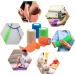 BQTQ 30 Rolls Cohesive Bandage 3 Inch - Self Adherent Sport Wrap Tape for Ankle Sprains & Swelling - Rainbow Color - Ideal for Humans and Animals - Buy Online on GoSupps.com