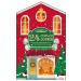 HOLIDAY COFFEE ADVENT CALENDAR GIFT SET / 24 Cups Of Premium Single-Serve 100% Arabica Holiday Flavored Coffees in a beautifully decorated Christmas Countdown Calendar