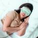 100% 22 Momme Mulberry Silk Sleep Mask - Adjustable Light Blocking Eye Mask for Women | Premium Silk for Side Sleepers | Perfect Gift - Silver Fern - Buy Online on GoSupps.com