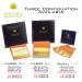 Barnabas Gold Genuine Edible Gold Leaf - 12 Sheets, Professional Quality Loose Leaf for Cupcakes and Chocolate - 1.5 Inches per Sheet - Buy Online on GoSupps.com