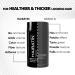 HAIRATIN Building Fibers Black 28G - Instant Hair Loss Concealer for Men & Women - Fuller & Natural Looking Results in 10 Seconds - Buy Online on GoSupps.com