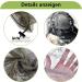 Grantop Mosquito Head Net - 2 Pack Nylon Face Mesh for Outdoor Activities - Gray/Green/Black - Buy Online on GoSupps.com