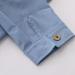 TUNUSKAT Women's Denim Shirt - Back Slit Roll Up Long Sleeve Top - Blue XX-Large - Buy Online on GoSupps.com