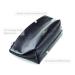 Delmon Varone Personalized Black Leather Cosmetic Bag - Premium Women's Makeup Zipper Pouch - Buy Online on GoSupps.com