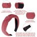 10 Pack Women's Wide Knotted Headbands - Fashion Turbans & Hair Hoops - Buy Online on GoSupps.com