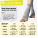 ABIRAM Foot Sleeve (Pair) with Compression Wrap Ankle Brace - Gray, Small | For Arch Support, Ankle Stability & Pain Relief | Ideal for Running, Basketball, Volleyball | Helps with Sprained Foot, Tendonitis, Plantar Fasciitis - Buy Online on GoSupps.com