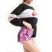 2 Pack Women's Metallic Shorts - Elastic Waist Hot Rave Dance Pants Gold Pink XXL - Buy Online on GoSupps.com