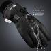 ALISXM 3M Ski & Snow Winter Gloves - Warm Touchscreen Snowboard Gloves for Men & Women - Ideal for Winter Running, Cycling, Driving - Adjustable Fit - Medium Black - Buy Online on GoSupps.com