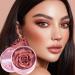 Flower Blush 3D Rose Petals 3.5g Natural Highlighting Powder for Daytime Makeup Travel Wedding Photography Summer - Buy Online on GoSupps.com