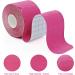 Pregnancy Belly Support Kinesiology Tape | Waterproof, Hypoallergenic Muscle Tape for Pain Relief | 2 Rolls Pink & Purple - Buy Online on GoSupps.com