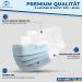 Charlemain 50x EN 14683 Type IIR Medical Face Masks - Made in Germany 3-Layer BFE 99.9% Latex-Free One-Way Protection Blue (50 Pack) - Buy Online on GoSupps.com