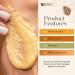Exfoliating Sheava Turmeric Body Scrub | Sugar Scrub & Skin Exfoliator with Shea Butter & Coconut Oil | Moisturizing Body Care - Buy Online on GoSupps.com