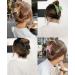 OPAUL Matte Nonslip Large Hair Claw Clips for Women - Strong Hold Styling Accessories (4 Pack) Pink Green Khaki Black - Buy Online on GoSupps.com