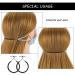 Hotop 15 Pack Elastic Hair Ties - Black Ponytail Holders for Styling - Buy Online on GoSupps.com
