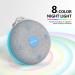 Portable White Noise Machine Baby - 17 Soothing Sounds | 8 Night Lights | USB Rechargeable | Travel Size for Sleeping & On The Go - A-Grey - Buy Online on GoSupps.com