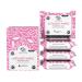 HEROLIFE Intimate Wipes Feminine Care, Plant-Based, pH-Balanced, Biodegradable, Hypoallergenic, formulated with plant-derived ingredients (4 packs of 25  100 Thick, 7.1 x 7.5 Large size wet wipes)