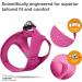 Buy Vest Harness Air-Mesh Fuchsia L - Curli D-Ring Buckle for Comfortable Dog Walking - International Shipping Available - Buy Online on GoSupps.com