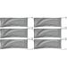 6-Pack Transparent Reading Glasses with Spring Hinges | Durable Readers for Men & Women - 3.0x Magnification - Buy Online on GoSupps.com