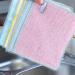 Thickened Silver Wire Cleaning Clot Silver Wire Mesh Knit Cleaning Cloth Non-Scratch Kitchen Mesh Dishcloth for Kitchen Cleaning (Pink 12PCS) Pink 12PCS - Buy Online on GoSupps.com