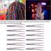 Hair Tinsel Durable Braiding Hair String Styling Braiding Hair String Beautiful hair Tinsel Kit for Party Individual Use(6mm color flat hair rope) - Buy Online on GoSupps.com
