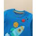 Kids Dinosaur Sweatshirt | Cotton Casual Top for Boys & Girls | Long Sleeve Pullover T-Shirt | Toddler Baby Clothes 1-8 Years | 5-6 Years Rocket Design - Buy Online on GoSupps.com