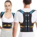 Back Brace Posture Corrector for Women & Men Shoulder Straightener Improve Posture Lumbar Adjustable Full Back Support Hunchback Correction Upper and Lower Back Pain Relief Scoliosis Spine Corrector (Small) Small Wide Belt